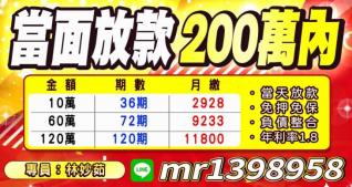 當天放款 免押免保 負債整合
