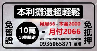 本利攤還超輕鬆，借款10萬無壓力｜4497借錢網