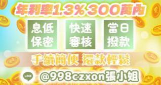 借款息低保密 快速審核 當日撥款