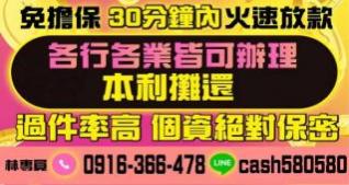 借款免擔保，30分鐘內火速放款
