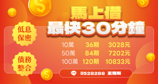 最快30分鐘可撥款服務資訊