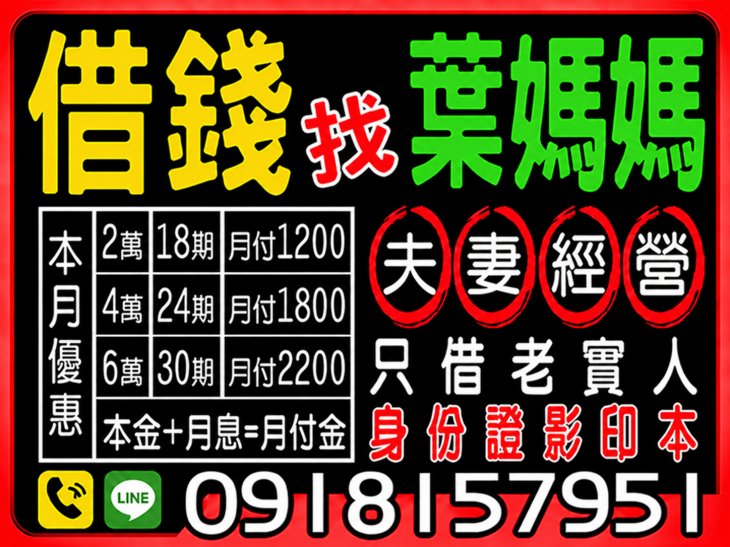 身分證影印本借款資訊